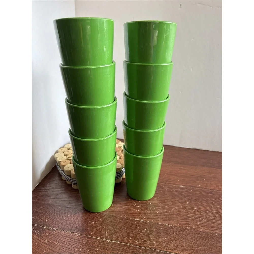 EMSA Vintage‎ Set Of 10 Vibrant Retro Green 4